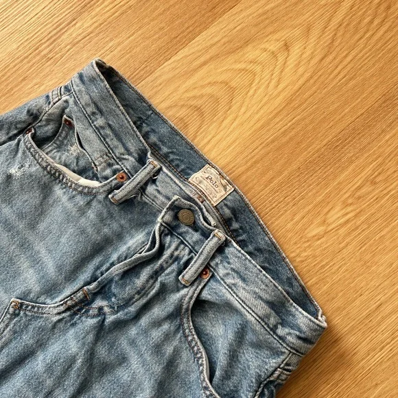 Polo by Ralph Lauren Blue Denim Midi Skirt - Picture 5 of 5